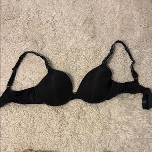 Natori Black Lace Strap Bra